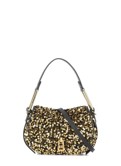 Coccinelle Magie Shoulder Bag In Neutrals