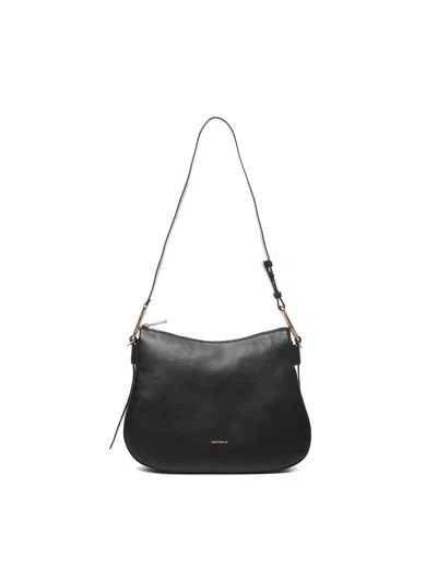 Coccinelle Magie Soft Medium Bag In Black