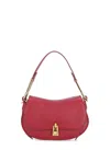 Coccinelle Multicolor Leather Handbag In Red