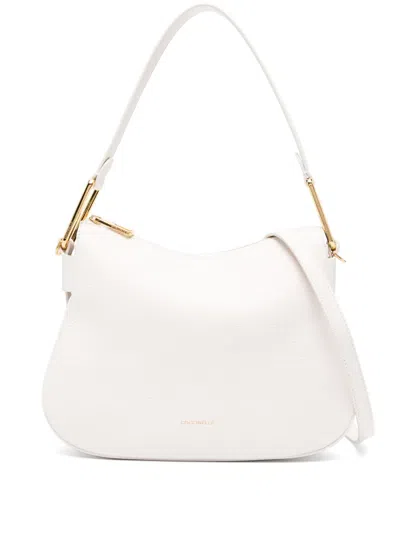 Coccinelle Magie Soft Shoulder Bag In White