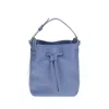 Coccinelle Malory Drawstring Leather Bucket Bag