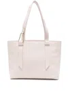 Coccinelle Malory Leather Shoulder Bag In White