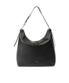 Coccinelle Malory Logo Shoulder Bag In Black