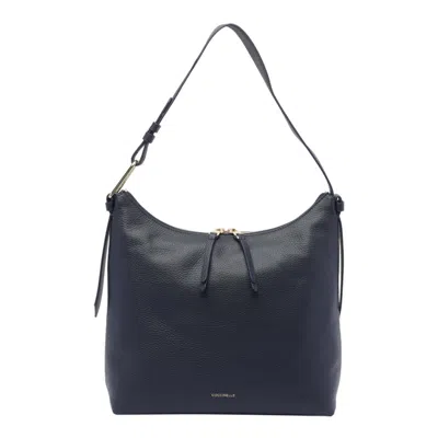 Coccinelle Malory Shoulder Bag In Blue