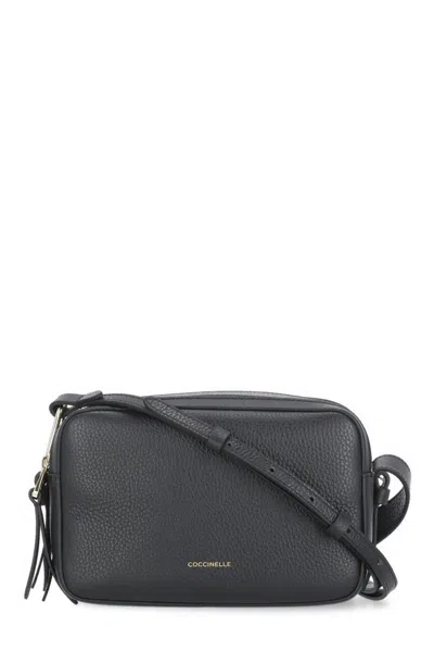 Coccinelle Malory Small Crossbody Bag In Black