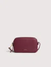 Coccinelle Leather Crossbody Bag In Red