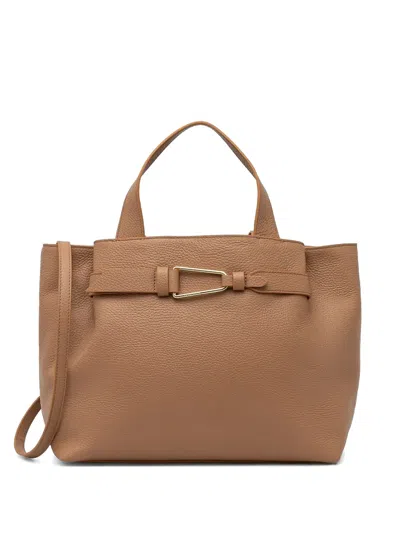 Coccinelle Malory Tote Bag In Brown