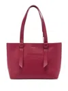 Coccinelle Malory Tote Bag In Red