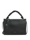 Coccinelle Medium Boheme Braided-handle Tote Bag In Black