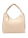 Coccinelle Medium Boheme Shoulder Bag In Neutral