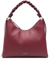 Coccinelle Medium Boheme Tote Bag In Red