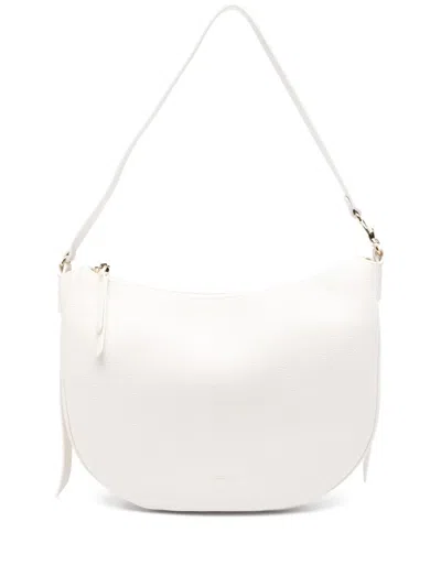 Coccinelle Medium C-easy Shoulder Bag In White