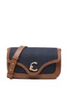Coccinelle Medium C-me Denim Shoulder Bag