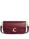 Coccinelle Medium C-me Shoulder Bag In Red
