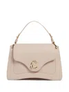Coccinelle Medium C-me Structured Tote Bag In Pink