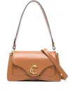 Coccinelle Medium C-me Tote Bag In 褐色