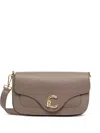 Coccinelle Medium C-me Shoulder Bag In Brown