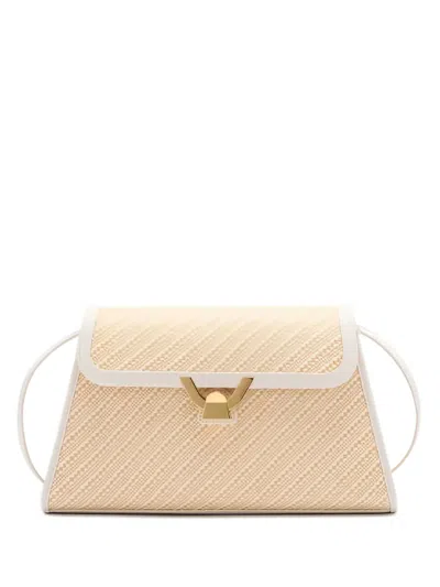 Coccinelle Medium Dew Shoulder Bag In Neutral
