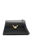 Coccinelle Medium Dew Shoulder Bag In Black