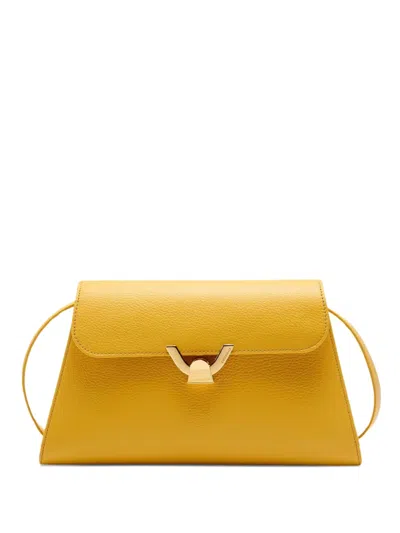 Coccinelle Medium Dew Shoulder Bag In Yellow