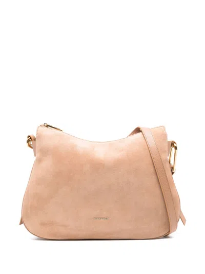 Coccinelle Medium Magie Cross Body Bag In Brown
