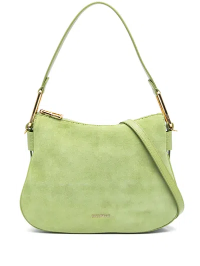 Coccinelle Medium Magie Cross Body Bag In Green