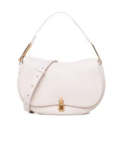 Coccinelle Medium Magie Shoulder Bag In White
