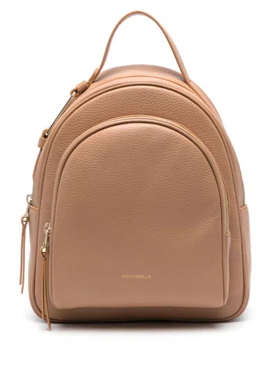 Coccinelle Medium Malory Backpack In Brown
