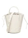 Coccinelle Medium Myrtha Embossed-logo Bucket Bag