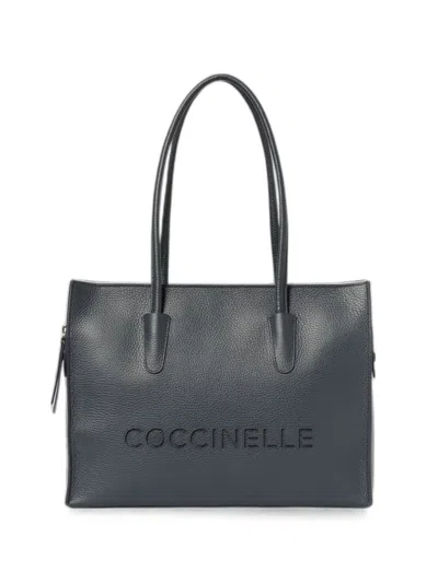 Coccinelle Medium Myrtha26 Tote Bag In Gray