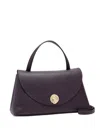 Coccinelle Medium Nikla Leather Tote Bag In Purple