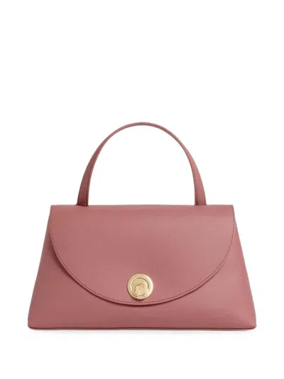 Coccinelle Medium Nikla Leather Tote Bag In Purple