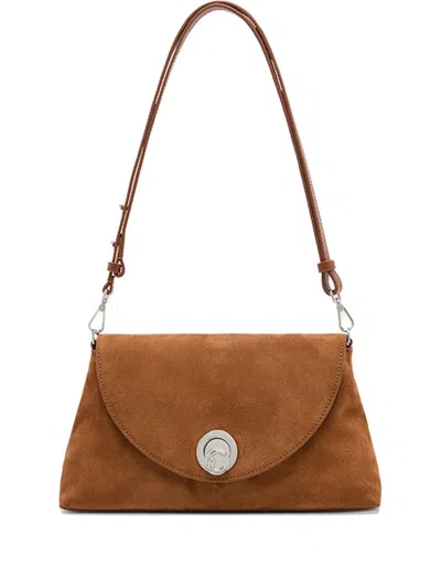 Coccinelle Medium Nikla Shoulder Bag In Brown