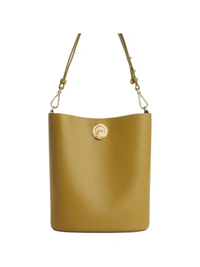 Coccinelle Medium Nikla Shoulder Bag In Green