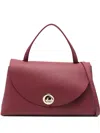 Coccinelle Medium Nikla Tote Bag In Burgundy