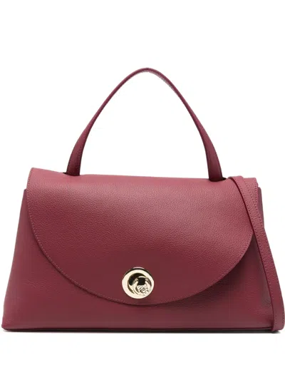 Coccinelle Medium Nikla Tote Bag In Burgundy
