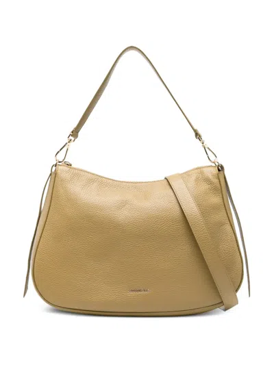 Coccinelle Medium Nory Detachable-strap Leather Shoulder Bag In Brown