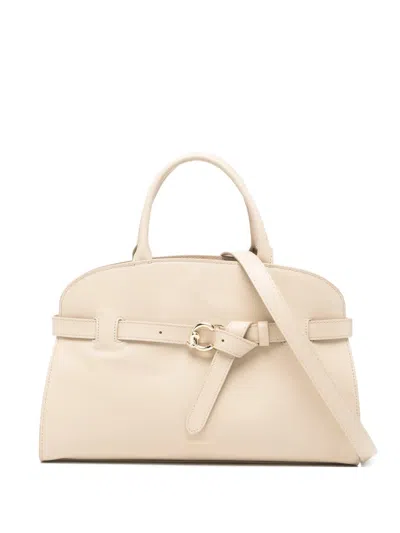 Coccinelle Medium Sabine Tote Bag In Neutral