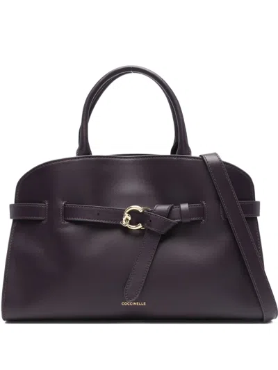 Coccinelle Medium Sabine Tote Bag In Purple