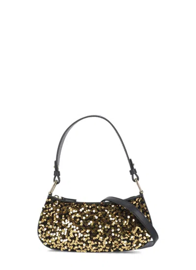Coccinelle Merveille Paillette Bag In Black