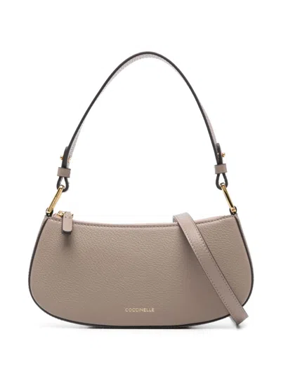 Coccinelle Merveille Shoulder Bag In Grey