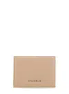 Coccinelle Metallic Soft Wallet In Pink