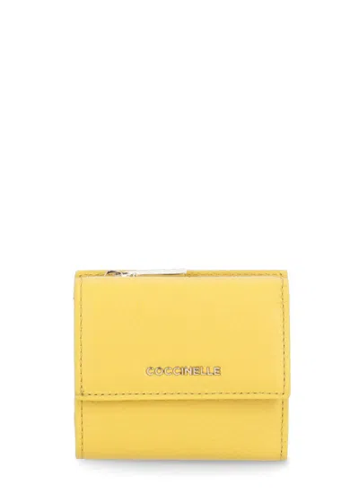COCCINELLE METALLIC SOFT WALLET