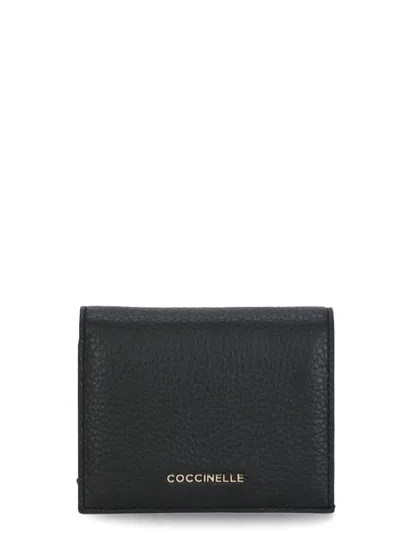 Coccinelle Metallic Soft Wallet In Black