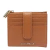 Coccinelle Metallic Soft Wallet In Brown