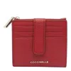 Coccinelle Metallic Soft Wallet In Red