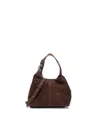 Coccinelle C-easy Suede Shoulder Bag Small