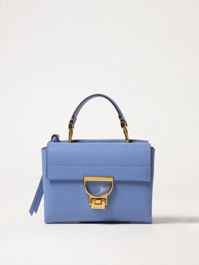 COCCINELLE MINI BAG COCCINELLE WOMAN COLOR GNAWED BLUE,G47679011