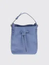 Coccinelle Malory Drawstring Leather Bucket Bag