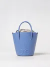 Coccinelle Mini Bag  Woman Color Gnawed Blue In Hellblau